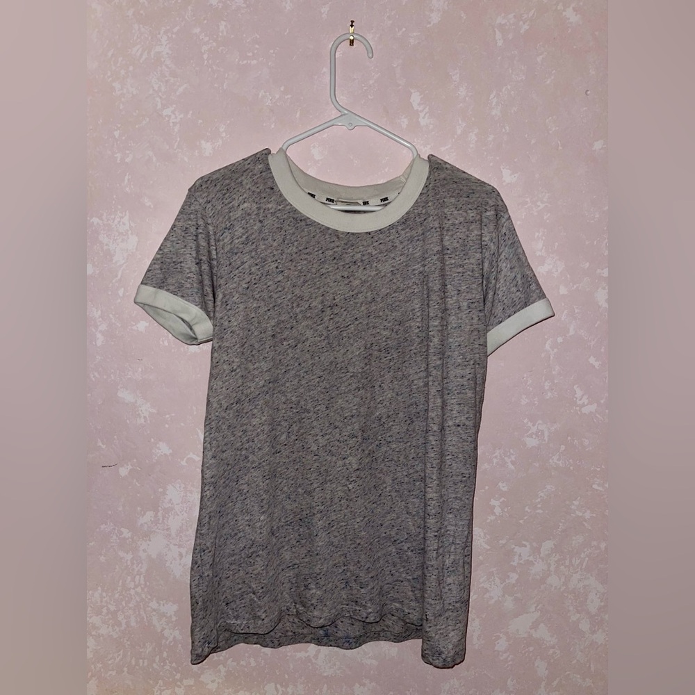 Victoria's Secret Gray Short Sleeve Tee
